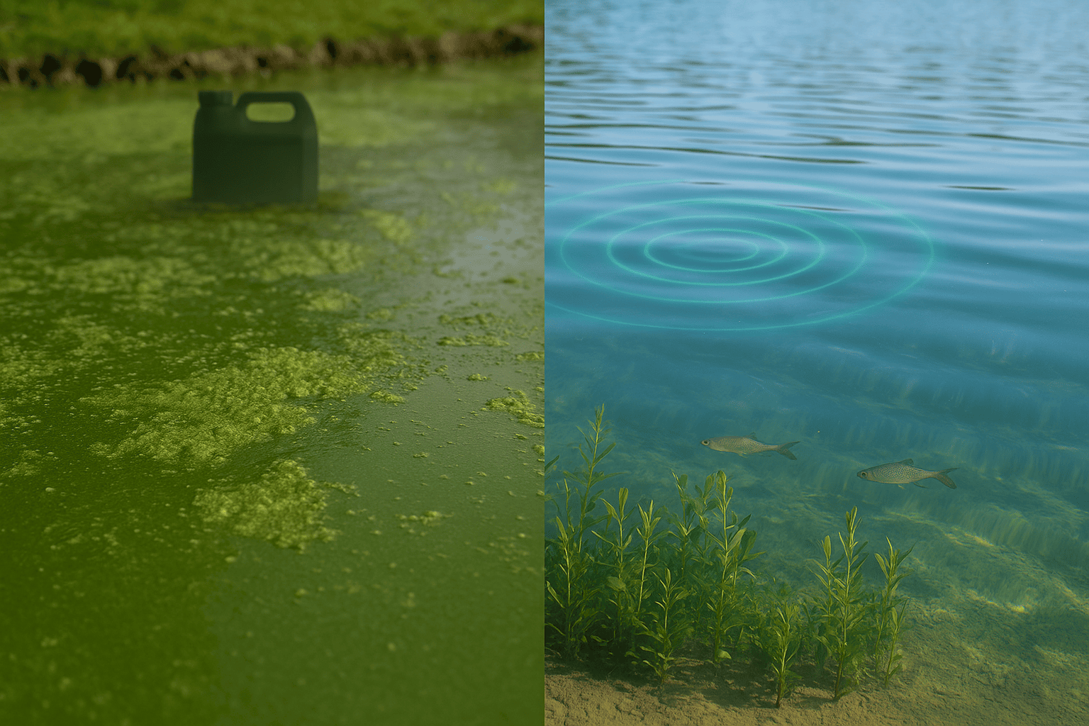 Ultrasonic vs Copper Sulphate: The Best Algae Control Solution